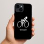 כיסוי בעיצוב אישי עם השם שלך לדגם - Apple iPhone 15 Plus בעיצוב אופניים אולימפיים
