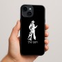 כיסוי בעיצוב אישי עם השם שלך לדגם - Apple iPhone 15 Plus בעיצוב קאובוי המערב הפרוע