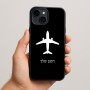 כיסוי בעיצוב אישי עם השם שלך לדגם - Apple iPhone 15 Plus בעיצוב טייס - טייס