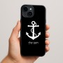 כיסוי בעיצוב אישי עם השם שלך לדגם - Apple iPhone 15 Plus בעיצוב לעגן