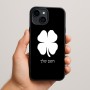 כיסוי בעיצוב אישי עם השם שלך לדגם - Apple iPhone 15 Plus בעיצוב קלבר