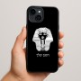כיסוי בעיצוב אישי עם השם שלך לדגם - Apple iPhone 15 Plus בעיצוב פרעה - תות ענח' אמון מצרי