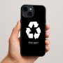 כיסוי בעיצוב אישי עם השם שלך לדגם - Apple iPhone 15 Plus בעיצוב למחזר