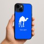 כיסוי בעיצוב אישי עם השם שלך לדגם - Apple iPhone 15 Plus בעיצוב גמל