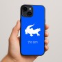 כיסוי בעיצוב אישי עם השם שלך לדגם - Apple iPhone 15 Plus בעיצוב תנין
