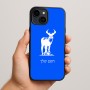 כיסוי בעיצוב אישי עם השם שלך לדגם - Apple iPhone 15 Plus בעיצוב צבי