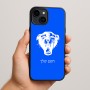 כיסוי בעיצוב אישי עם השם שלך לדגם - Apple iPhone 15 Plus בעיצוב פני פנטרה