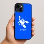 כיסוי בעיצוב אישי עם השם שלך לדגם - Apple iPhone 15 Plus בעיצוב עקרב