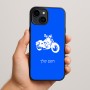 כיסוי בעיצוב אישי עם השם שלך לדגם - Apple iPhone 15 Plus בעיצוב הארלי-דיווידסון