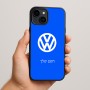 כיסוי בעיצוב אישי עם השם שלך לדגם - Apple iPhone 15 Plus בעיצוב פולקסווגן