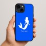 כיסוי בעיצוב אישי עם השם שלך לדגם - Apple iPhone 15 Plus בעיצוב בתולת ים - אישה