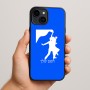 כיסוי בעיצוב אישי עם השם שלך לדגם - Apple iPhone 15 Plus בעיצוב אישה רוקדת עם גבר