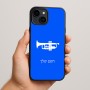כיסוי בעיצוב אישי עם השם שלך לדגם - Apple iPhone 15 Plus בעיצוב חצוצרה