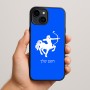 כיסוי בעיצוב אישי עם השם שלך לדגם - Apple iPhone 15 Plus בעיצוב מזלות - קשת