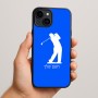 כיסוי בעיצוב אישי עם השם שלך לדגם - Apple iPhone 15 Plus בעיצוב שחקן גולף