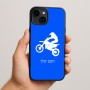 כיסוי בעיצוב אישי עם השם שלך לדגם - Apple iPhone 15 Plus בעיצוב מוטוקרוס