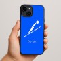 כיסוי בעיצוב אישי עם השם שלך לדגם - Apple iPhone 15 Plus בעיצוב קפיצת סקי אולימפית