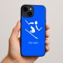 כיסוי בעיצוב אישי עם השם שלך לדגם - Apple iPhone 15 Plus בעיצוב סקי אולימפי