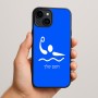 כיסוי בעיצוב אישי עם השם שלך לדגם - Apple iPhone 15 Plus בעיצוב כדור מים אולימפי