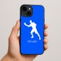 כיסוי בעיצוב אישי עם השם שלך לדגם - Apple iPhone 15 Plus בעיצוב שחקן פינג פונג