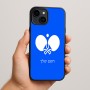 כיסוי בעיצוב אישי עם השם שלך לדגם - Apple iPhone 15 Plus בעיצוב פינג פונג