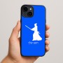 כיסוי בעיצוב אישי עם השם שלך לדגם - Apple iPhone 15 Plus בעיצוב סמוראי
