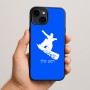 כיסוי בעיצוב אישי עם השם שלך לדגם - Apple iPhone 15 Plus בעיצוב סנובורדיסט