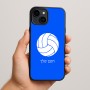 כיסוי בעיצוב אישי עם השם שלך לדגם - Apple iPhone 15 Plus בעיצוב כדור כדורעף