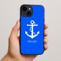 כיסוי בעיצוב אישי עם השם שלך לדגם - Apple iPhone 15 Plus בעיצוב לעגן