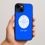 כיסוי בעיצוב אישי עם השם שלך לדגם - Apple iPhone 15 Plus בעיצוב לוח שנה אצטקי של המאיה