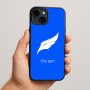 כיסוי בעיצוב אישי עם השם שלך לדגם - Apple iPhone 15 Plus בעיצוב נוצת נוצה