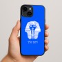 כיסוי בעיצוב אישי עם השם שלך לדגם - Apple iPhone 15 Plus בעיצוב פרעה - תות ענח' אמון מצרי