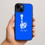 כיסוי בעיצוב אישי עם השם שלך לדגם - Apple iPhone 15 Plus בעיצוב פסל החירות