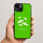 כיסוי בעיצוב אישי עם השם שלך לדגם - Apple iPhone 15 Plus בעיצוב עטלפים