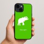 כיסוי בעיצוב אישי עם השם שלך לדגם - Apple iPhone 15 Plus בעיצוב פיל