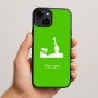 כיסוי בעיצוב אישי עם השם שלך לדגם - Apple iPhone 15 Plus בעיצוב ג'ירפה באפריקה