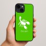 כיסוי בעיצוב אישי עם השם שלך לדגם - Apple iPhone 15 Plus בעיצוב עקרב