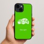 כיסוי בעיצוב אישי עם השם שלך לדגם - Apple iPhone 15 Plus בעיצוב מכונית