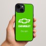 כיסוי בעיצוב אישי עם השם שלך לדגם - Apple iPhone 15 Plus בעיצוב שברולט