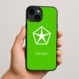כיסוי בעיצוב אישי עם השם שלך לדגם - Apple iPhone 15 Plus בעיצוב קרייזלר