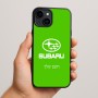 כיסוי בעיצוב אישי עם השם שלך לדגם - Apple iPhone 15 Plus בעיצוב סובארו