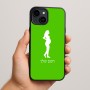כיסוי בעיצוב אישי עם השם שלך לדגם - Apple iPhone 15 Plus בעיצוב אישה בהריון