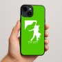 כיסוי בעיצוב אישי עם השם שלך לדגם - Apple iPhone 15 Plus בעיצוב אישה רוקדת עם גבר