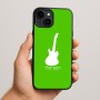 כיסוי בעיצוב אישי עם השם שלך לדגם - Apple iPhone 15 Plus בעיצוב גיטרה