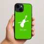 כיסוי בעיצוב אישי עם השם שלך לדגם - Apple iPhone 15 Plus בעיצוב כינור