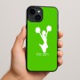כיסוי בעיצוב אישי עם השם שלך לדגם - Apple iPhone 15 Plus בעיצוב מעודדת