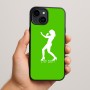כיסוי בעיצוב אישי עם השם שלך לדגם - Apple iPhone 15 Plus בעיצוב אישה מגוננת