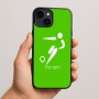 כיסוי בעיצוב אישי עם השם שלך לדגם - Apple iPhone 15 Plus בעיצוב כדורגל אולימפי