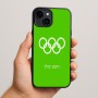 כיסוי בעיצוב אישי עם השם שלך לדגם - Apple iPhone 15 Plus בעיצוב אולימפי