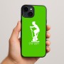 כיסוי בעיצוב אישי עם השם שלך לדגם - Apple iPhone 15 Plus בעיצוב אימון ספינינג - אישה